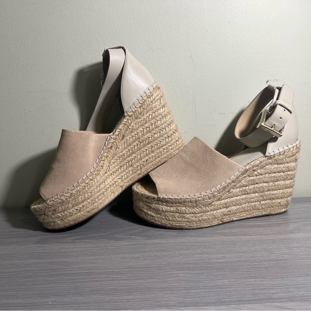Tan wedges